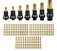 Carbon Steel Rivet Nut Tool Set, Manual & Drill Installer, M3-M12 Options (M3-M12,30 Each)