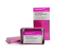 Carbon Theory Jabón facial limpiador con manteca de karité anti-brotes, 80 g, en lata de viaje. Jabón para piel grasa. Elimina impurezas, hidrata y ayuda a regular el exceso de grasa.