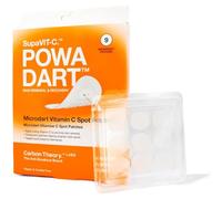 Carbon Theory SupaVIT-C Powa Dart Microdart - 9 parches transparentes para espinillas - Parches de microdardos con vitamina C - Parches para manchas microdart - Parches veganos para el acné y