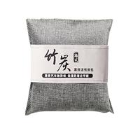 Carbón vegetal - Absorbente de de bambú, bolsa de limpieza de habitaciones, bolsa desodorante, trampa para ambientadores, bloque de bolsa natural, filtro neutralizador automático para control de