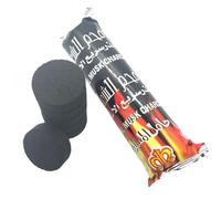 Carbón vegetal para - Carbón vegetal para barbacoa de madera de frutas de combustión rápida | Briquetas de carbón de baja ceniza, sin humo y fácil de encender, fuente de calor limpia para