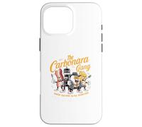 Carbonara Gang Funny Pasta Italian Meme - Camiseta de comida para hombre y mujer Carcasa para iPhone 16 Pro Max