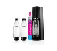 Carbonatador de agua SodaStream Terra Megapack Negro 1 L