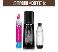 Carbonatadora SodaStream Para Agua Espumoso Tierra Negro+Cilindro+Botella Fuse
