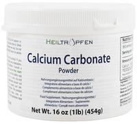 Carbonato de Calcio en Polvo 454 g | Suplemento alimenticio | Piedra caliza de máxima pureza | Heiltropfen®