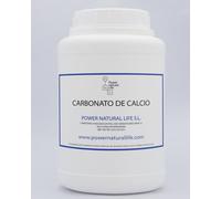 Carbonato de Calcio en Polvo Power Natural Life | E-170 Grado Alimentario | 100% Puro, sin Añadidos | Envase de 1 kg
