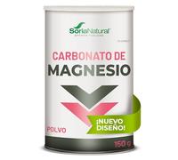 Soria Natural – Complemento alimenticio Carbonato de magnesio – Máxima absorción – 150 g polvo
