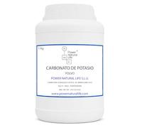 Carbonato de Potasio en Polvo | Power Natural Life | Bote 1 kg | Uso Técnico e Industrial | Sal Potásica | Materia Prima Química