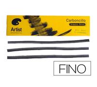 Carboncillo Artist Fino 3-4 Mm Caja De 10 Unidades