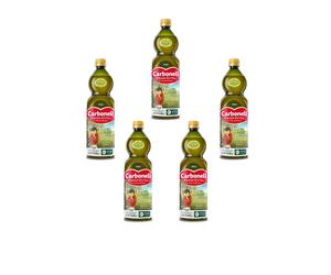 Carbonell Aceite de Oliva Virgen Extra , Botella 1 L,5 Botellas