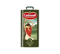 Carbonell - Aceite de Oliva Virgen Extra, Sabor Frutado, Equilibrado y con Notas Frutales y Herbáceas, para Uso Frío como Aliñar y Marinar - Lata 5 L