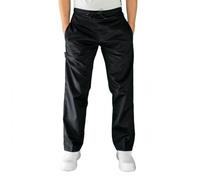 Carbonn - Pantalon de cuisine noir élastiqué 2XL Noir