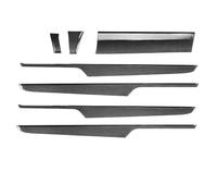 Carbono Accesorios Interior Para Macan 2014-2020 Molduras Interiores Coche Consola Panel Cambio Marchas Tiras Puerta Cubierta Embellecedora Fibra Carbono(2014)