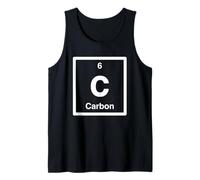 Carbono - C Tabla periódica de Elementos | Regalos científicos Camiseta sin Mangas