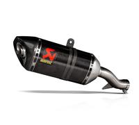 Akrapovic Slip-On Line Titanio Silenciador trasero, plata
