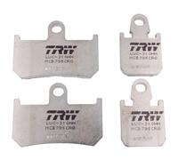 Carbono Forros de Freno Delantero para Yamaha YZF-R1 1000 MT-01 VMX-17 1700 TRW