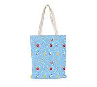 Carbono Tote Bag Planeta Cohete Bolsa Tote Bag, Bolsas de Multiusos con asas largas, Fuerte Lavable reutilizable, para Ropa, Colegio, Alimentos 35x40cm
