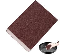 Carborundum Sponge,Multi-funcional Pot Scrubber Powerful Eraser - Heavy Duty Nano Emery Cleaning Sponge,for Household Kitchen Bathroom Pans Sink BBQ Grill Countertop