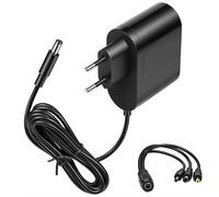 Carbosing - Adaptador de alimentación (12 V, 2 A, compatible con etiquetadora Dymo 260P, 280, 360D, 420P, LM-280, S0968970, S0879590 Label Manager Cable de alimentación