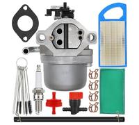 Carbpro Carburador 593432 para motor Briggs & Stratton 794653 791266 210000 280000 con junta de línea de combustible