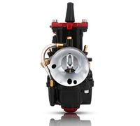 Carburador 21 mm, PWK 21 Moto Power Jet Carb Racing Performance Universal para 50cc a 100cc Pit Dirt Bike Motocross Enduro On/Off Road ATV Quad Scooter Negro