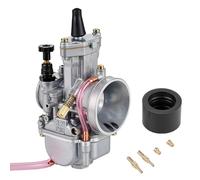 Carburador 32mm,Carburador Motocicleta Universal para 2 Tiempos 4 Tiempos Dirt Bike Motocross Motocicleta Scooter ATV Quad Go Kart