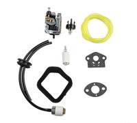 Carburador 6696550 WYC22 para modelos de recortadora y cortador de cepillo Tanaka CG22EA TCG22EAB con kit de tubería de combustible, filtro de aire, filtro de combustible, juntas y bombilla para