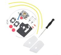 Carburador Aluminio para Cortacésped 125LDX 128CD Carburador | modelos 124L, 125R, 128C, para ajuste perfecto, para fácil instalación, repuesto directo