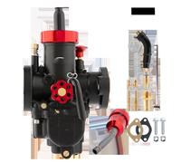 Carburador Carb Carburador Motocicleta 2T 4T PE17 19 22 24 26 28 Mm con Brida Y Surtidores para para Suzuki Motocross ATV Motocicleta Carburador Carb(PE28MM A)
