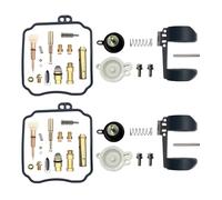 Carburador Carb Carburetor Kit Reparación Carburador Para V-STAR Para DRAGSTAR Para XVS650. Diafragma Flotador D Motocicleta Juego Tornillos Acelerador Corte Aire.(A)