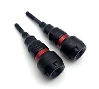 Carburador Carb Carby Compatible Con Sai Para 600RS 800 2023 2024 2025 Bloque Protección Contra Caídas Motor Para Marco Motocicleta Deslizante Protector Moto(Black)