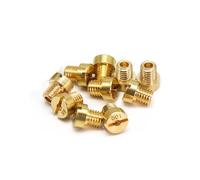 Carburador Carb Juego 10 Piezas Surtidor Principal Cobre Motocicleta M5 Para PHBG AD Carburador Para Dellorto SHA SHB UA UB Aguja Aceite Para PHBG VHB-CS VHBT-CS(A04 90-110)