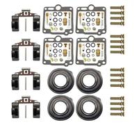 Carburador Carb Kit Reparación Carburador Motocicleta Para FJ1100 FJ1200 FJ 1100 1200, Combustible, Flotador, Émbolo, Diafragma(C)