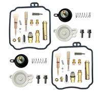 Carburador Carb Kit Reparación Carburador Para V-STAR Para DRAGSTAR Para XVS650 Diafragma Flotador Carburador Motocicleta Juego Tornillos Acelerador Corte Aire Motocicleta Carburador Carb(2 Repair kit