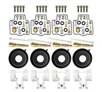 Carburador Carb para para ZZR600 para Ninja ZX-6 ZX600 ZX6R ZZR ZX 600 Kit Reparación Carburador Motocicleta Combustible Flotador Émbolo Diafragma Kit Carburador(B)