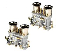 Carburador Carburadores 2 Uds Carburador 40IDF Conjunto Carburador Reemplazar 2 Barriles Para Weber Vergaser Para Bug Para VW Para Beetle Air Horn Para Solex Para Dellorto