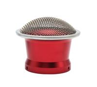 Carburador Carburadores Filtro Aire Carburador Para Motocicleta Para PWK 50mm 55mm SUS304 Pila Velocidad Taza Carburador CNC Limpiador Filtro Aire Con Malla(50mm red)