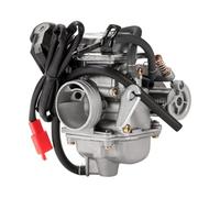 Carburador Carburadores Juego Carburador GY6 Para Motor 4 Tiempos 125 150cc 152QMJ Ciclomotor Scooter Para ATV 24mm PD24J Filtro Aire Colector Admisión Carburador(Carb Only)