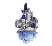carburador coche gasolina Para PWK 24 26 28 30 32 34 mm | Carburador de carreras Universal con Power Jet para Para keihin KOSO OKO Blue Bowl 2T 4T Scooter ATV Dirt Bike(30mm)