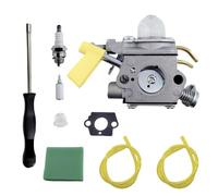 Carburador compatible con Homelite Ryobi UT-09521 Zama C1U-H46A C1U-H60 26cc 30cc UT-09510 motor de desbrozadora (1 juego como adjunto)