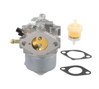 Carburador con filtro y juntas para motor Kawasaki Fd590v reemplaza Am122617 15003-2620 compatible con 325 335 2243 2276 2428 345 piezas de cosechadora de tractor construcción de aleación de metal