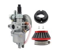 Carburador Con Tubo Entrada Filtro Aire Acero Para Motor 2 Tiempos 43cc 47cc 49cc Para Mini Moto Para ATV Quad Dirt Pocket Bike Piezas Go Kart Carburador Carburadores(B)