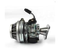 Carburador Conjunto De Filtro Aire Carburador Alto Rendimiento 19mm para ATV 2 Tiempos 47cc Y 49cc Accesorios Repuesto para Bicicletas De Bolsillo(2)