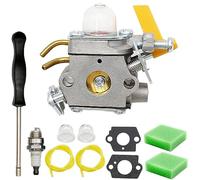 Carburador CS26 de repuesto para SS26 SS30 CS30 25cc 26cc 30cc recortadora soplador pieza 308054043 308054013 308054003 308054077 C1U-H60 compatible con Ryobi Homelite