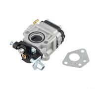 Carburador de 15 mm para scooter de 40 cc-49 cc, para ATV, motosierra, mezclador de combustible de aleación de alto rendimiento con espaciado de pernos de 32 mm para desbrozadora DBC260L y bolsillo