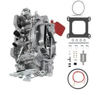 Carburador de 4 Barril Carb W Manual Choke Compatible con el intérprete 1405 600 cfm orientación Cuadrada para los entusiastas de los Autos clásicos Reemplazo de Accesorio de posventa Universal