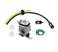 Carburador de alto rendimiento para cortadores de cepillo y motosierras de 43 cc, 49 cc y 52 cc, 15 mm de diámetro para ingeniería de precisión