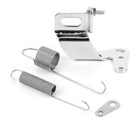 Carburador de Coche, Soporte del Cable del Acelerador, Juego de Resorte de Retorno Doble, Piezas de Acero Iidable Universales, Carburador de Resorte de Retorno del Acelerador,Otros accesorios