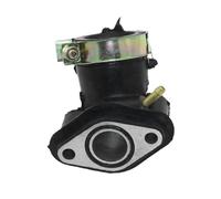 Carburador de colector de admisión Compatible para Conjunto de una Pieza QMB139 GY6 50cc