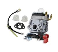 Carburador de cortacésped Apto for Kawasaki TH23 TH26 TH34, Cortasetos Oleo Mac BV162, soplador 23CC 25CC 26CC 33CC Universal(TH26 Kit)